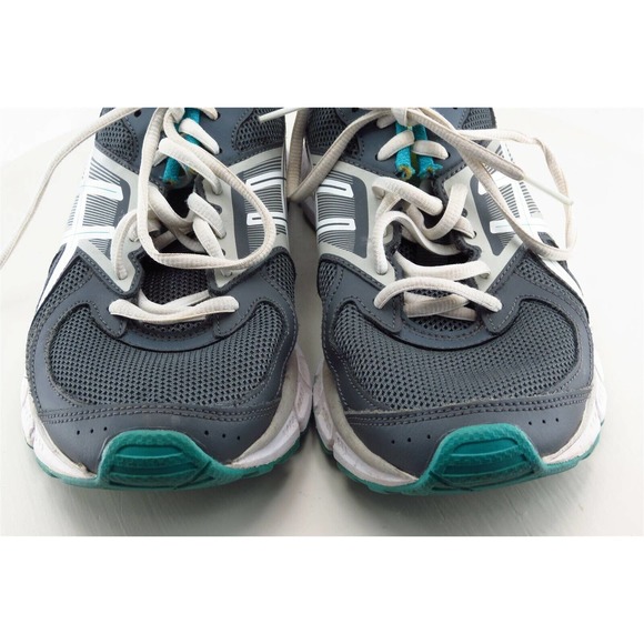 Asics Renovate Size 8 M Gray Lace Up Running Fabric Shoes - Picture 2 of 7